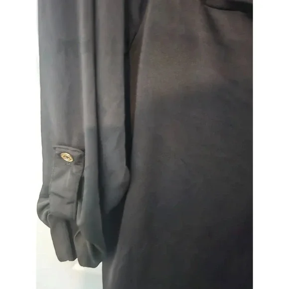 Black Zipper XL Blouse - Picture 5 of 8